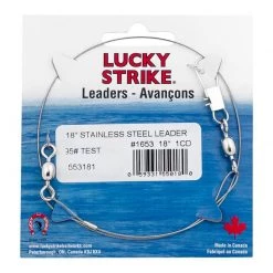 Lucky Strike Leaders Steel Leader 95lb -Fishing Sales Shop 118737 553181