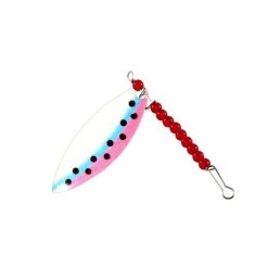 Etic Spinning lures Willow Leaf Single Spinners -Fishing Sales Shop 123386 RAINBOW