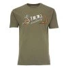 Simms Jackets, shirts, pants and caps Men's Special Knot T-Shirt -Fishing Sales Shop 1353220military