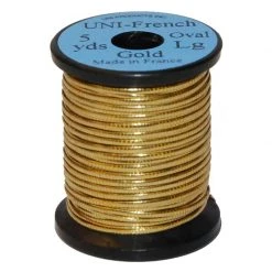 UNI-Products Wires and threads Gold Tinsel Thread Oval -Fishing Sales Shop 165584