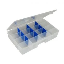 Flambeau Fly fishing boxes Tuff Tainer Double Deep Divided Fishing Box