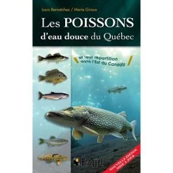 Broquet Fishing books Les poissons d'eau douce du Québec