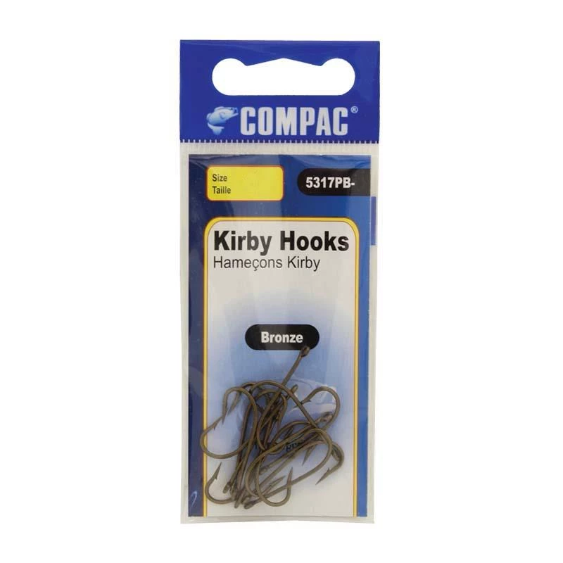 Compac 5317PB Bronze Kirby Hooks 3 Compac 5317PB Bronze Kirby Hooks