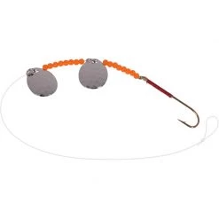 Etic Spinning lures 1 1/2" Colorado Hammered Double Bob-it Spinner