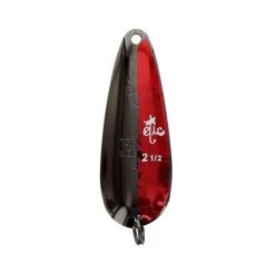 Etic Spoons Toronto Wobbler Spoon -Fishing Sales Shop 415017 BLACK HALF TAPE RED