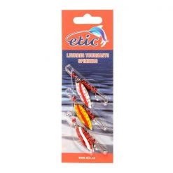 Etic Spinning lures Assorted Willow Leaf Spinners with Reflectolite 5211X