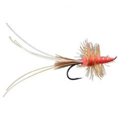 Shadow Flies Salmon flies Frances Red Single Hook Salmon Fly