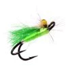 Shadow Flies Salmon flies Stone Green / Green Wing / Green Badger Hackle Dual Hook Salmon Fly -Fishing Sales Shop 433875