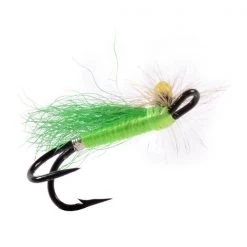 Shadow Flies Salmon flies Green Stone Dual Hook Salmon Fly