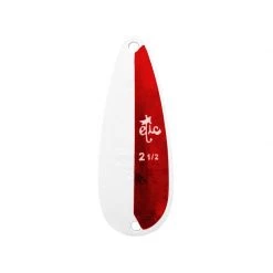 Etic Spoons Toronto Wobbler Spoon -Fishing Sales Shop 436622 WHITE HALF TAPE RED