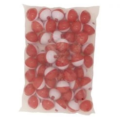Compac Red and White Bobbers Floats Tackle
