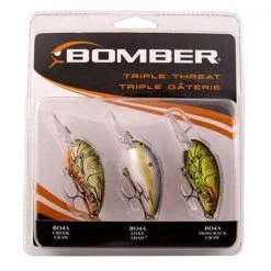 Bomber Lures Plugs Triple Treat Crankbait Fishing Lures