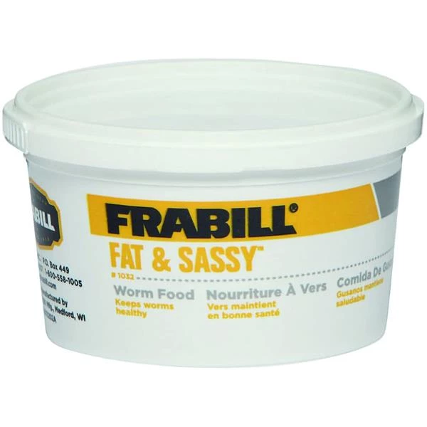 Frabill Fishing accessories Fat and Sassy Worm Food 3 Frabill Fishing accessories Fat and Sassy Worm Food