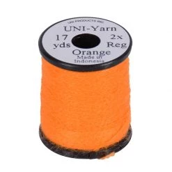 UNI-Products Wires and threads 17 Yards UNI-Yarn 2 Strands Regular Thread -Fishing Sales Shop 491246 6 ORANGE