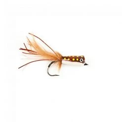 Mouches Neptune Flies Dry flies Popper Fly -Fishing Sales Shop 494106 brown frog 092 4203