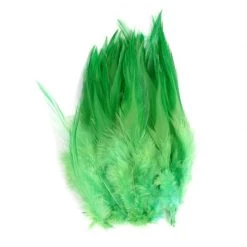 SHOR Fishing Feathers Saddle Hackle 3-5" -Fishing Sales Shop 497451 010 greenhighlander