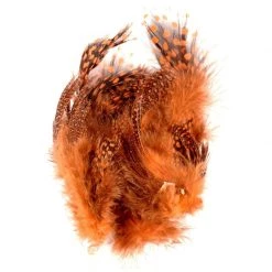 SHOR Fishing Strung & Dyed Guinea Feathers -Fishing Sales Shop 497473 013 ORANGE
