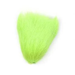 SHOR Fishing Fur Dyed Deer Body Hair -Fishing Sales Shop 508282 019 chartreuse
