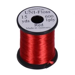 UNI-Products Wires and threads UNI-Floss Rayon 1 Strand 15 yd -Fishing Sales Shop 522997 003 ROUGE
