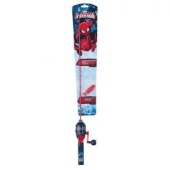 Shakespeare Closed reel combos Youth's Spiderman Closed Reel Combo