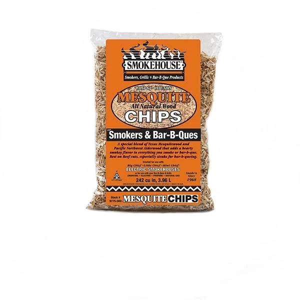 Smokehouse Wood chips Mesquite Barbecue Flavour Bits 3 Smokehouse Wood chips Mesquite Barbecue Flavour Bits