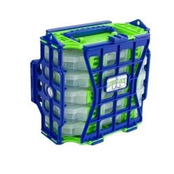 Lure Lock Tackle boxes Transport Case w/ 5 Boxes