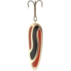 Lucky Strike Spoons Apache Lure Red and Black Stripe