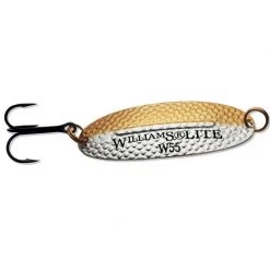 Williams Spoons Wabler Lite Spoon w/ Trebble Hook -Fishing Sales Shop 616403 Wabler Lite Silver Gold scaled 1624115918