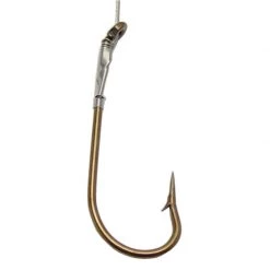 Compac Hooks Wire Snelled Kirby Hook