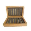 Mouches Neptune Flies Fly fishing boxes Signature Fly Wood Box