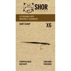 SHOR Fishing Fly tying kits Shor Surf Candy Fly Kit