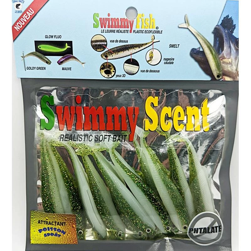Target Baits Leurres Soft baits and artificial worms Swimmy Fish Baits with Attractant 15 Target Baits Leurres Soft baits and artificial worms Swimmy Fish Baits with Attractant - Image 13