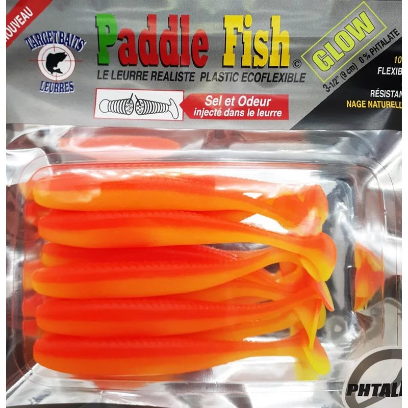 Target Baits Leurres Soft baits and artificial worms Paddle Fish Lures 8 Target Baits Leurres Soft baits and artificial worms Paddle Fish Lures - Image 6