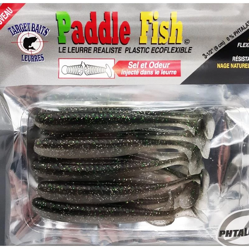 Target Baits Leurres Soft baits and artificial worms Paddle Fish Lures 12 Target Baits Leurres Soft baits and artificial worms Paddle Fish Lures - Image 10