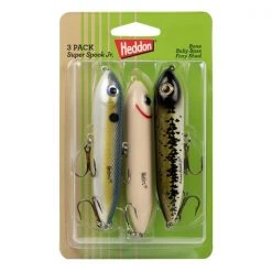 Heddon Plugs Super Spook Jr. 3 Pack