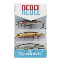 Rebel Plugs Tracdown Ghost Minnow 3-Pack