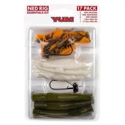 Yum Soft baits and artificial worms Ned Rig Essentials kit