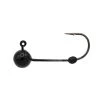 Eurotackle Soft baits and artificial worms Micro Finesse Jig Head 1/16 #4 -Fishing Sales Shop A66344 Black 116oz 4