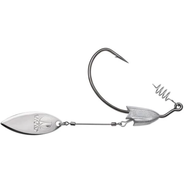 VMC Hooks Heavy Duty Weighted Willow Swimbait Hook 3 VMC Hooks Heavy Duty Weighted Willow Swimbait Hook