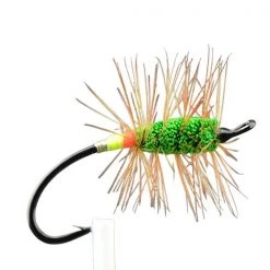Gaspé Fly Salmon flies Green Machine Fly