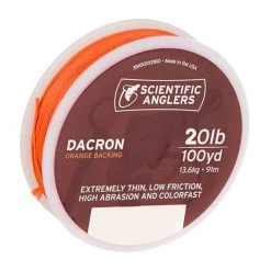 Scientific Anglers Fly fishing lines Backing Dacron Fly Line 20 lbs/100 yards