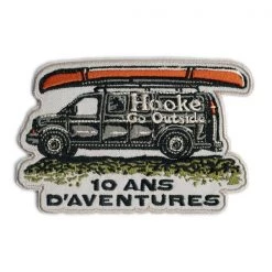 Hooké Jackets, shirts, pants and caps 10 years Embroidered Patch