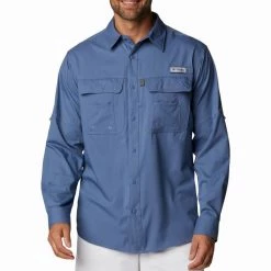 Columbia Jackets, shirts, pants and caps Men's Drift Guide Woven Long Sleeve Shirt
