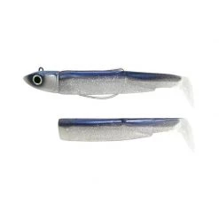 Fiiish Soft baits and artificial worms Off Shore Black Minnow Lures Pack