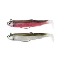 Fiiish Soft baits and artificial worms Shore Black Minnow 70 Lure Pack -Fishing Sales Shop A98026pinkkaki