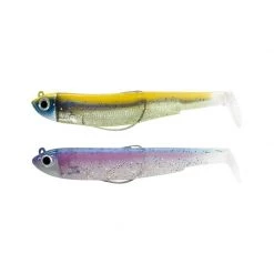 Fiiish Soft baits and artificial worms Extra Deep Black Minnow Lures Pack