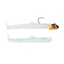 Fiiish Soft baits and artificial worms Mud Digger 90 Lures Pack -Fishing Sales Shop A98049whiteblkora
