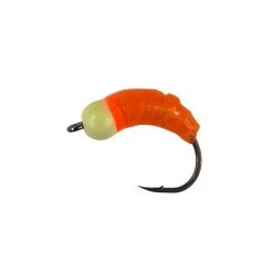 Mouches Neptune Flies BugIce Glow Series Lures -Fishing Sales Shop B06203orange