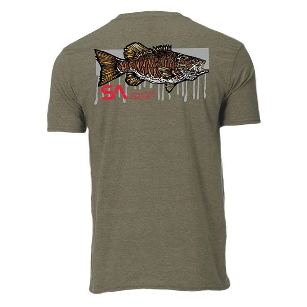 Scientific Anglers Jackets, shirts, pants and caps Stockton Smallmouth Bass T-Shirt 3 Scientific Anglers Jackets, shirts, pants and caps Stockton Smallmouth Bass T-Shirt