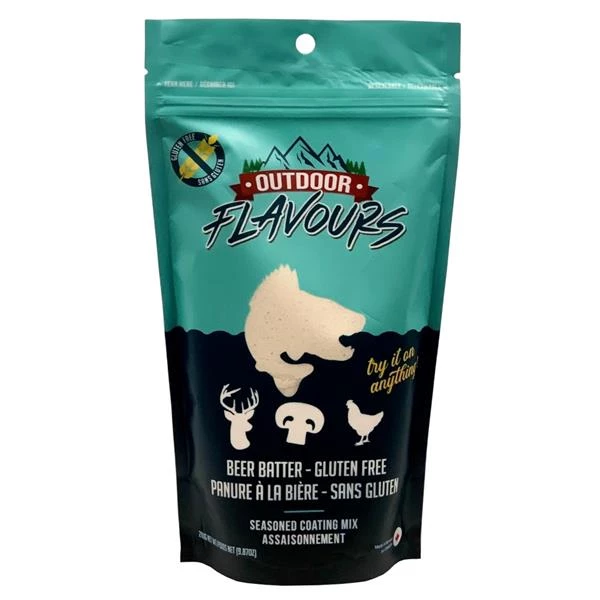 Outdoor Flavours Seasonings and accessories Beer Batter Seasoned Coating Mix - Gluten Free 3 Outdoor Flavours Seasonings and accessories Beer Batter Seasoned Coating Mix - Gluten Free